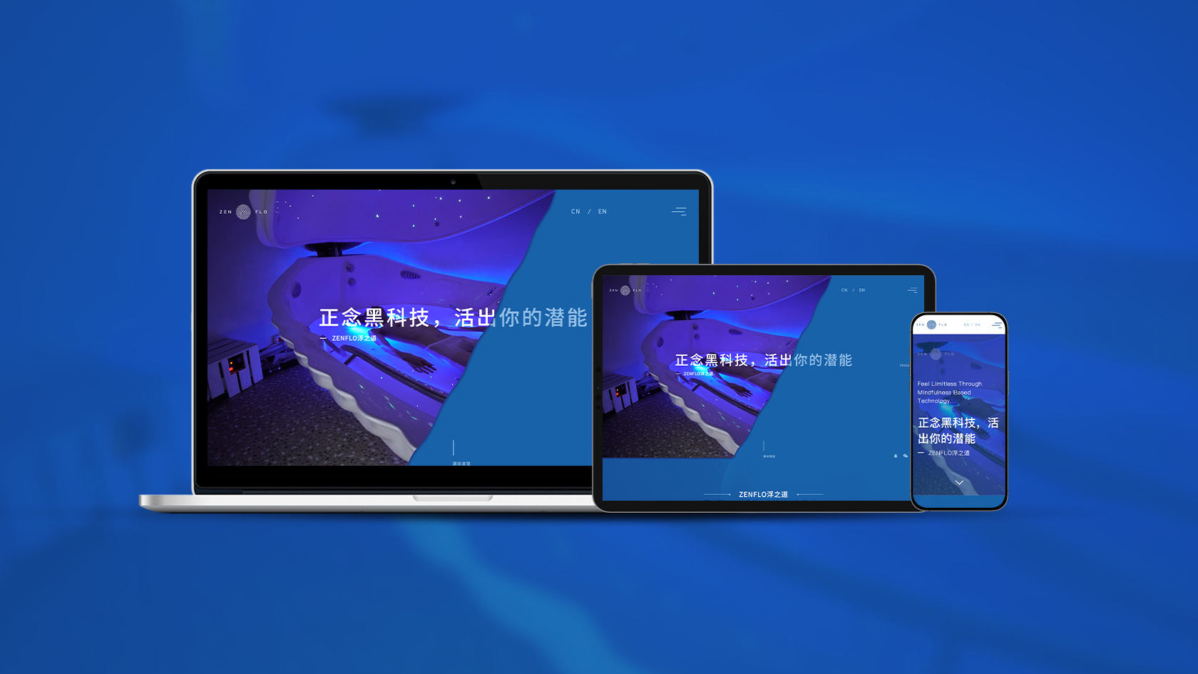 ZenFlo浮之道網(wǎng)站設(shè)計(jì)