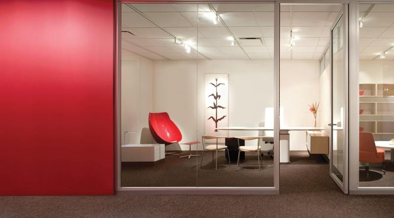 國外辦公室裝修實景效果圖