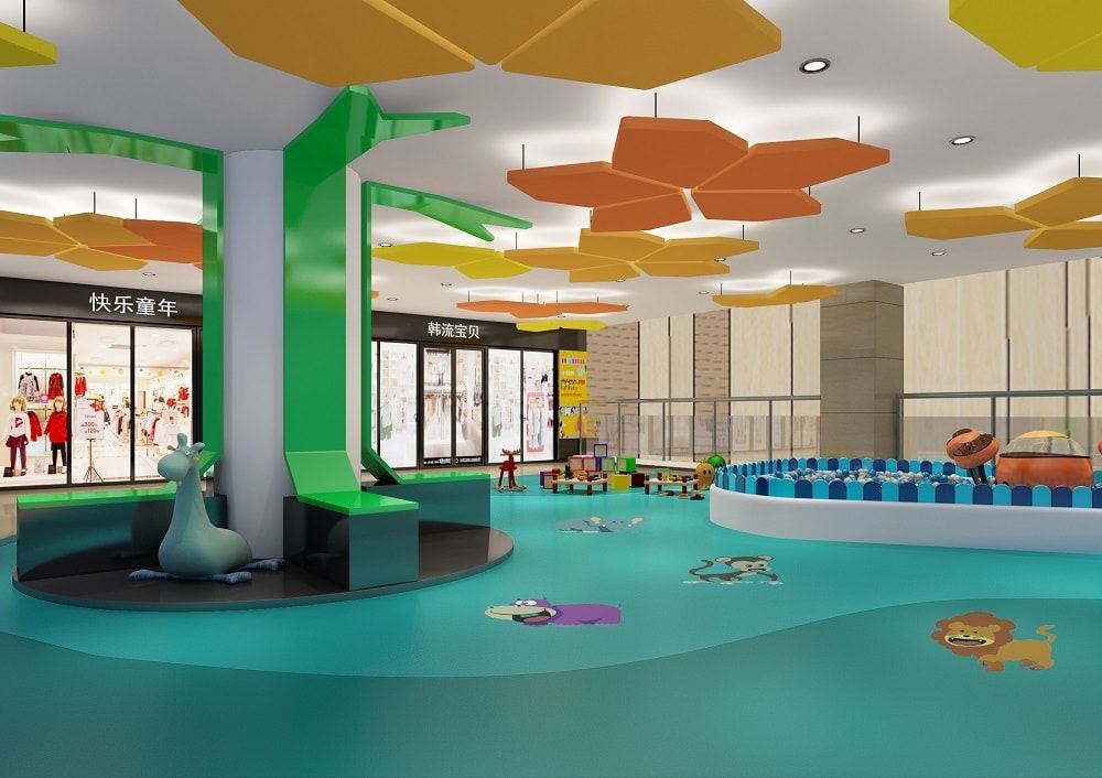 商業(yè)廣場裝修設(shè)計效果圖