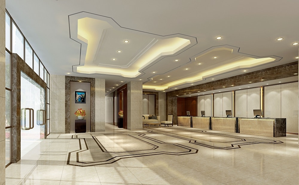 現(xiàn)代培訓(xùn)中心裝修設(shè)計效果圖