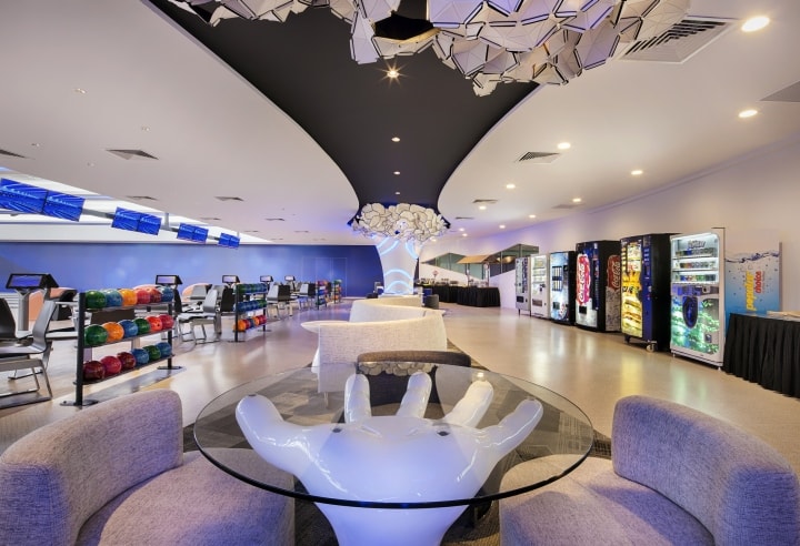 保齡球館裝修效果圖賞析-休息區(qū)