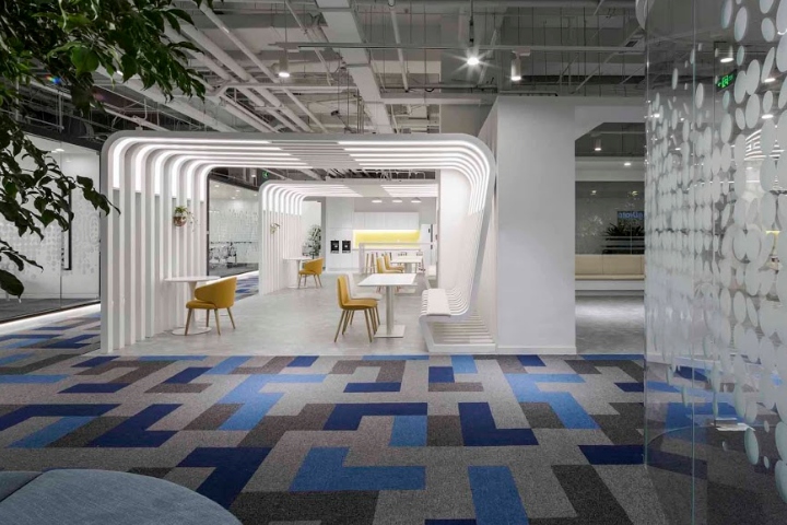 大數(shù)據(jù)公司辦公室裝修設計效果圖賞析