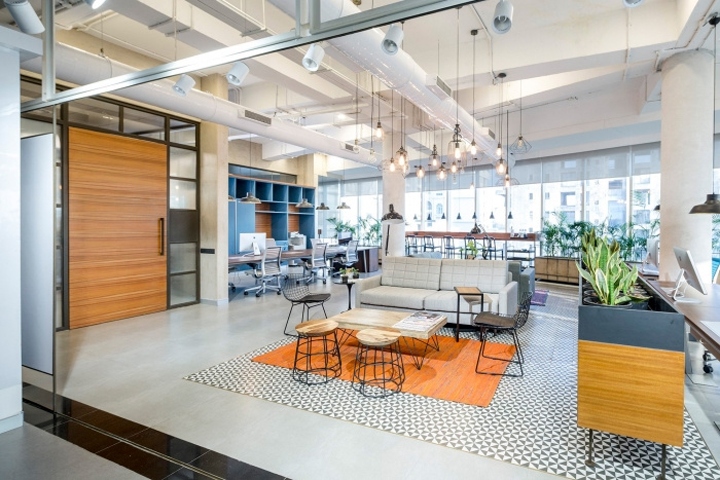 互動型創(chuàng)意辦公室裝修設計效果圖賞析