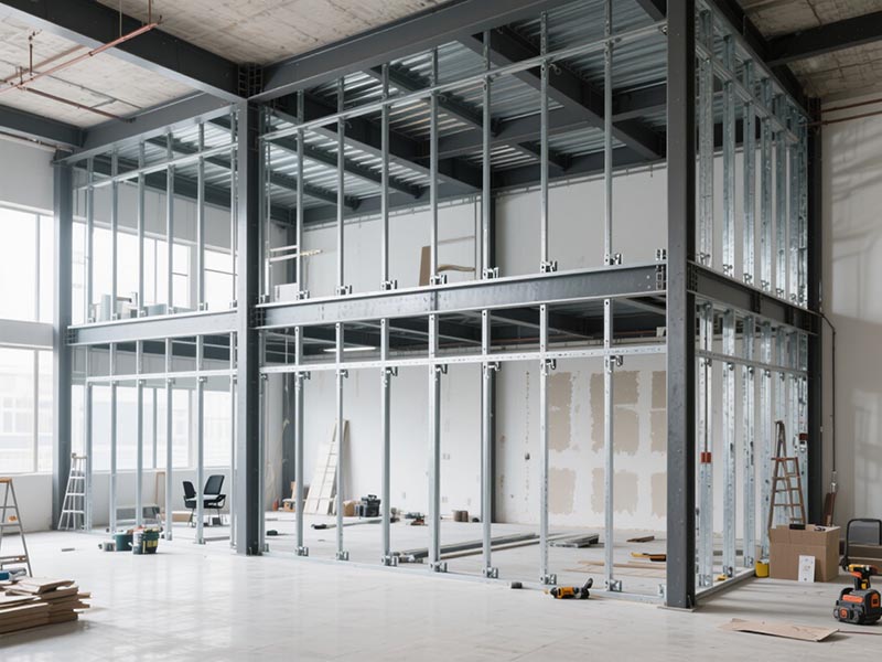 辦公室裝修二層搭建施工材料怎么選？裝修公司透露這 3 個關鍵點